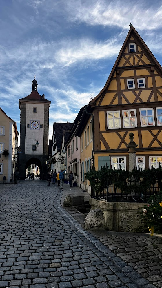 Rothenburg ob der tauber: The Hansel and Gretel fairytale town Rothenberg, Germany